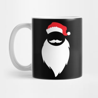 Santa Claus with beard and hat Mug